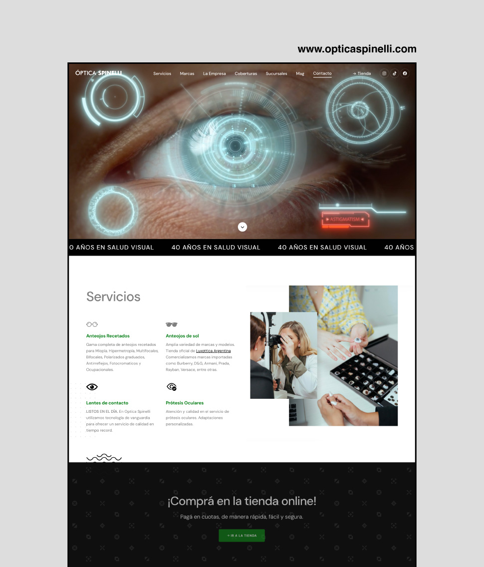 DiseÑo Grafico Optica Spinelli Sofia Varela