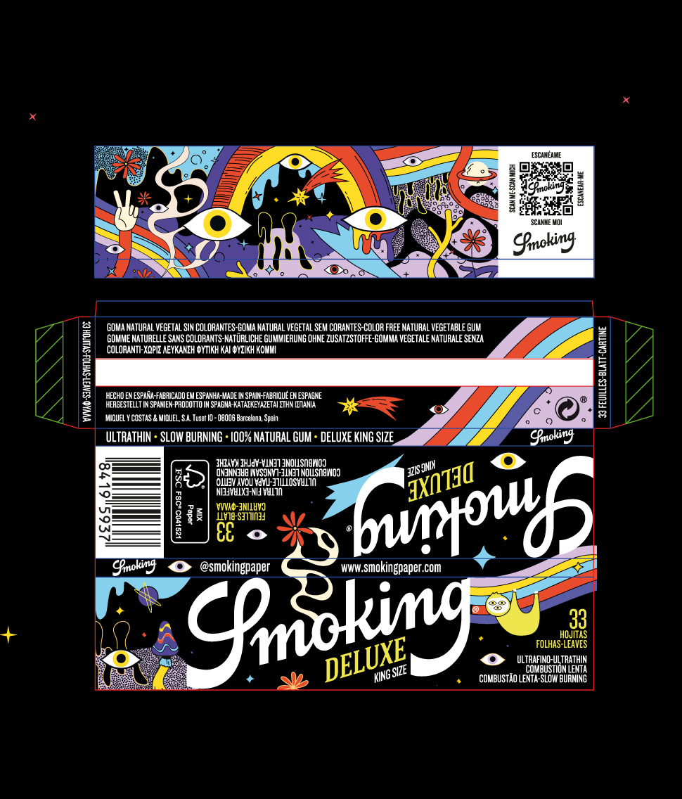 DiseÑo Grafico Smoking papers Sofia Varela